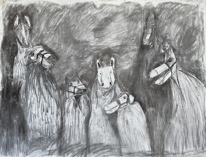 Kentish Hooden horses by Abbie Butfoy